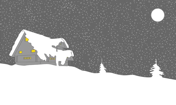 Happy Christmas card from Richard Robb Architects