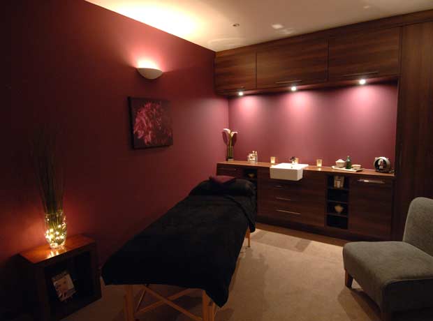 massage relaxation rooms at stepwell, greenock