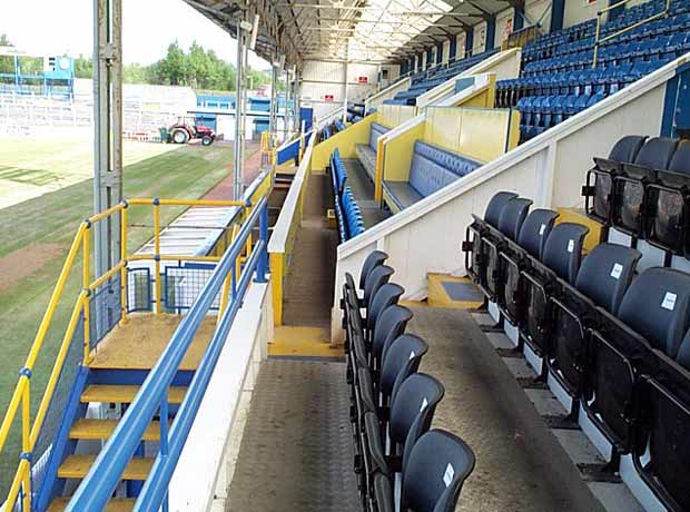 seating stands renovated by Richard Robb Architects
