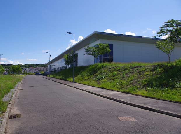 New factory landscaping