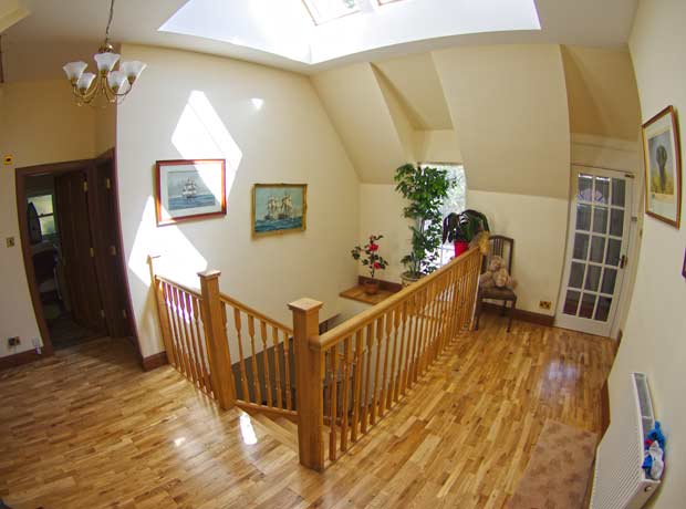 interior alterations to hallway and stairwell